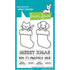 Lawn Fawn - Clear Stamps - Pawsitive Christmas-ScrapbookPal
