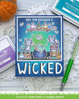 Lawn Fawn - Clear Stamps - Purrfectly Wicked-ScrapbookPal