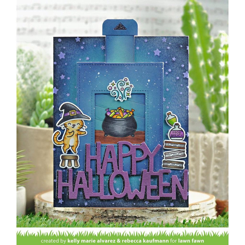 Lawn Fawn - Clear Stamps - Purrfectly Wicked-ScrapbookPal