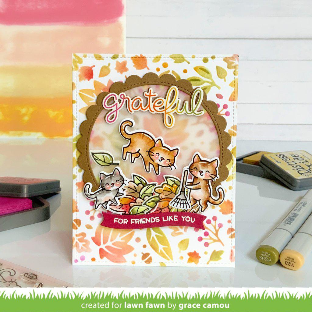 Lawn Fawn - Clear Stamps - Purrfectly Wicked Add-On-ScrapbookPal