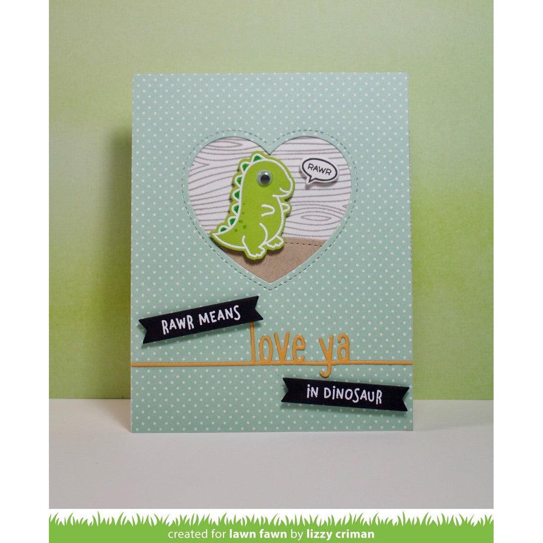 Lawn Fawn - Clear Stamps - RAWR-ScrapbookPal