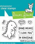 Lawn Fawn - Clear Stamps - RAWR-ScrapbookPal