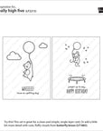 Lawn Fawn - Clear Stamps - Really High Five-ScrapbookPal