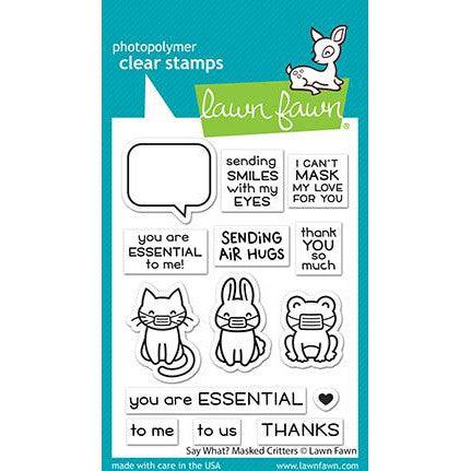 Lawn Fawn Timbri Trasparenti - Llama Tell You - Set Da 7 Pezzi Con Frasi E Lama