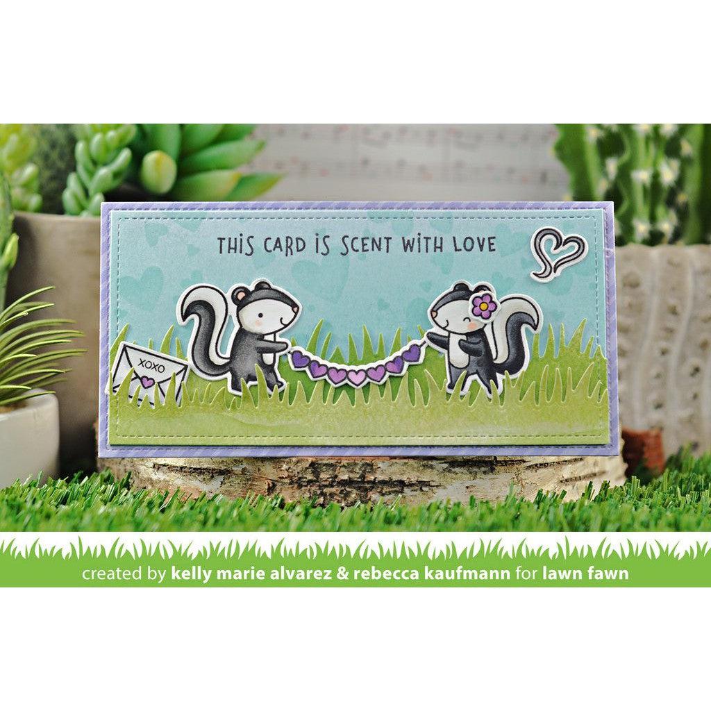 Lawn Fawn - Clear Stamps - Scent With Love-ScrapbookPal