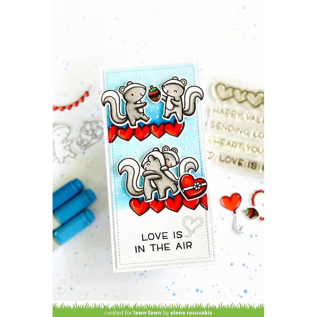 Lawn Fawn - Clear Stamps - Scent With Love-ScrapbookPal