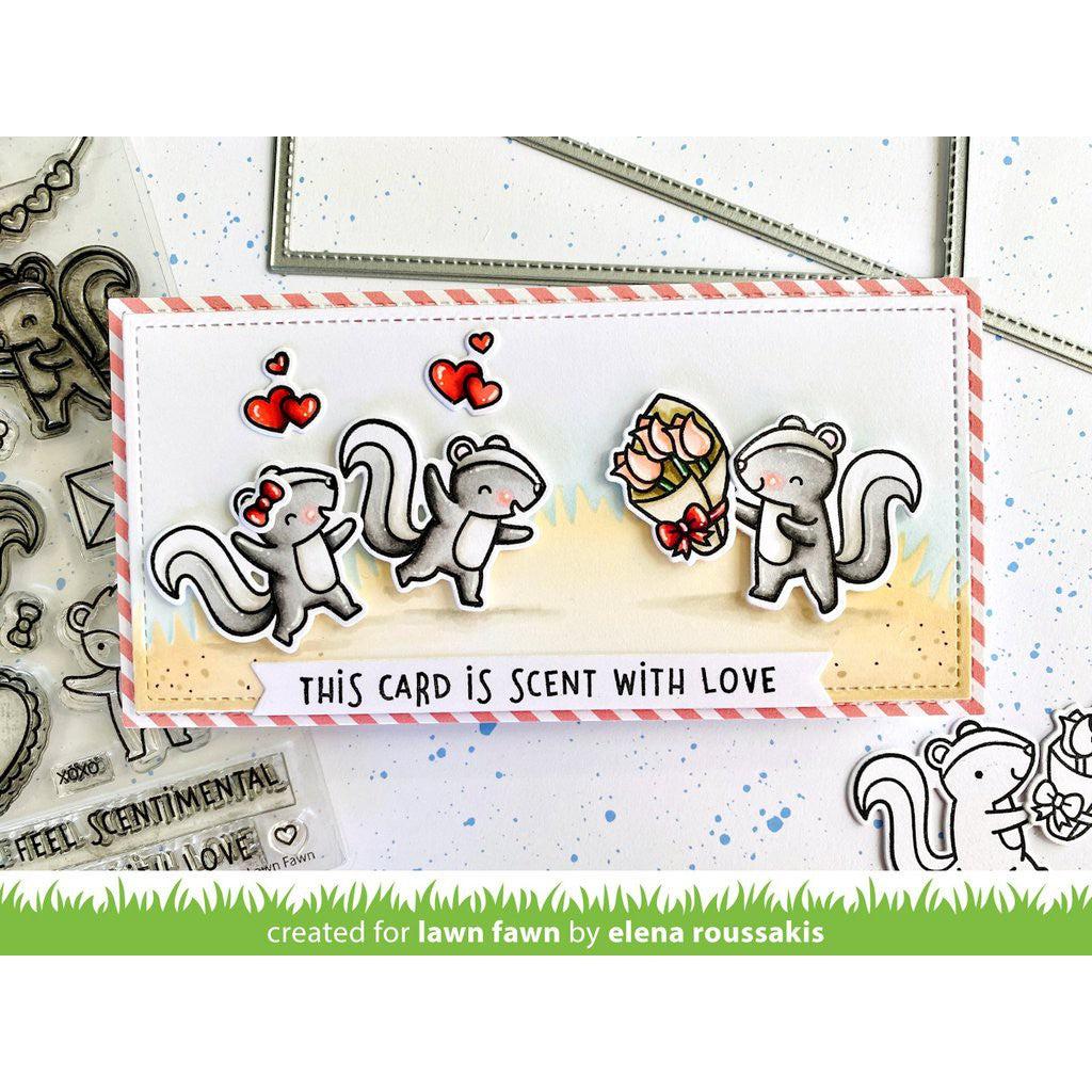 Lawn Fawn - Clear Stamps - Scent With Love Add-On-ScrapbookPal