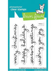 Lawn Fawn - Clear Stamps - Scribbled Sentiments: Winter-ScrapbookPal