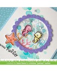 Lawn Fawn - Clear Stamps - Seahorsin' Around-ScrapbookPal