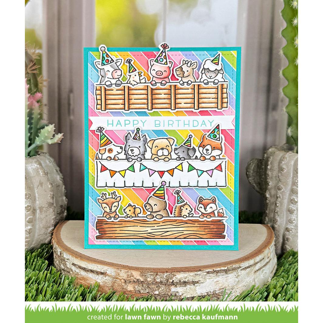 Lawn Fawn - Clear Stamps - Simply Celebrate Hangouts