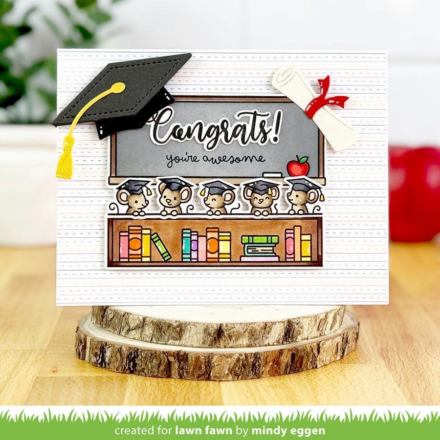 Lawn Fawn - Clear Stamps - Simply Celebrate Hangouts