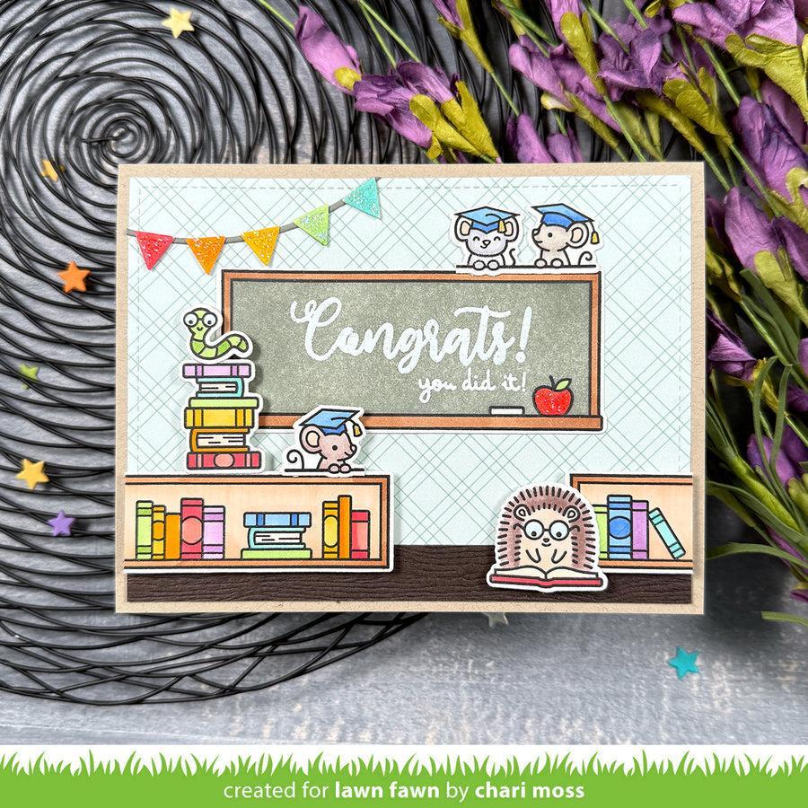 Lawn Fawn - Clear Stamps - Simply Celebrate Hangouts
