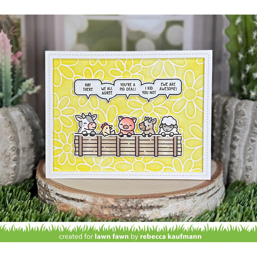 Lawn Fawn - Clear Stamps - Simply Celebrate Hangouts