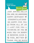 Lawn Fawn - Clear Stamps - Simply Sentiments-ScrapbookPal