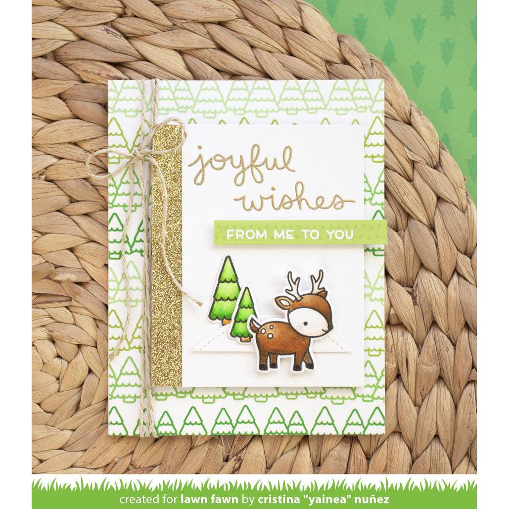 Lawn Fawn - Clear Stamps - Simply Winter Sentiments-ScrapbookPal