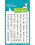 Lawn Fawn - Clear Stamps - Simply Winter Sentiments-ScrapbookPal