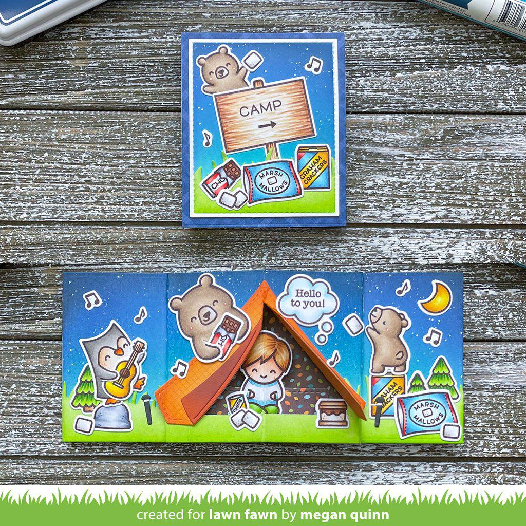 Lawn Fawn - Clear Stamps - S&#39;more the Merrier-ScrapbookPal