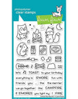 Lawn Fawn - Clear Stamps - S'more the Merrier-ScrapbookPal