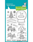 Lawn Fawn - Clear Stamps - Snow Globe Scenes-ScrapbookPal