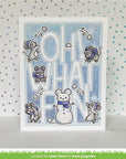 Lawn Fawn - Clear Stamps - Snowball Fight-ScrapbookPal