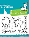 Lawn Fawn - Clear Stamps - So Jelly-ScrapbookPal