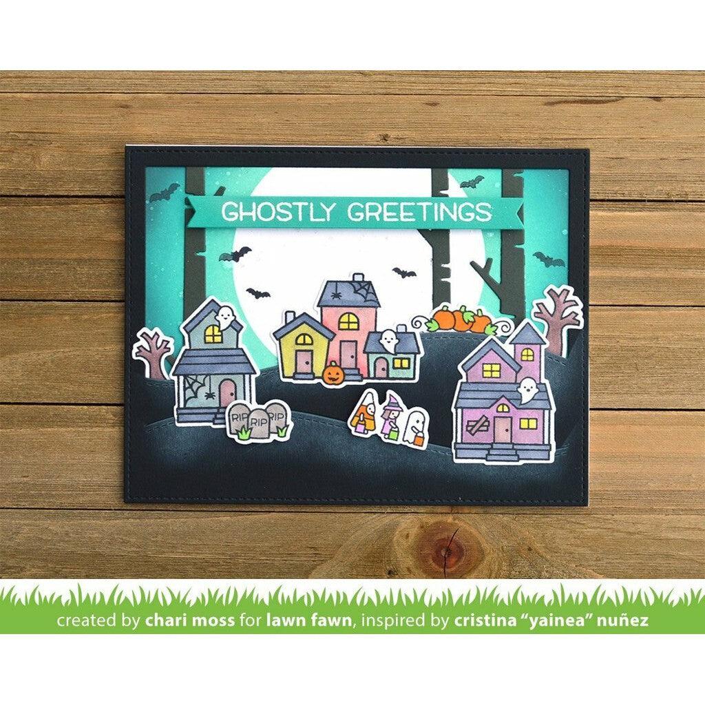 Lawn Fawn - Clear Stamps - Spooky Village-ScrapbookPal