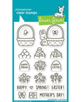 Lawn Fawn - Clear Stamps - Spring Basket-ScrapbookPal