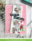 Lawn Fawn - Clear Stamps - Sweet Christmas Mice-ScrapbookPal
