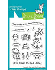 Lawn Fawn - Clear Stamps - Tea-Rrific Day Add-On-ScrapbookPal