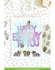 Lawn Fawn - Clear Stamps - Tiny Birthday Friends-ScrapbookPal