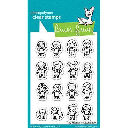 Lawn Fawn - Clear Stamps - Tiny Friends-ScrapbookPal