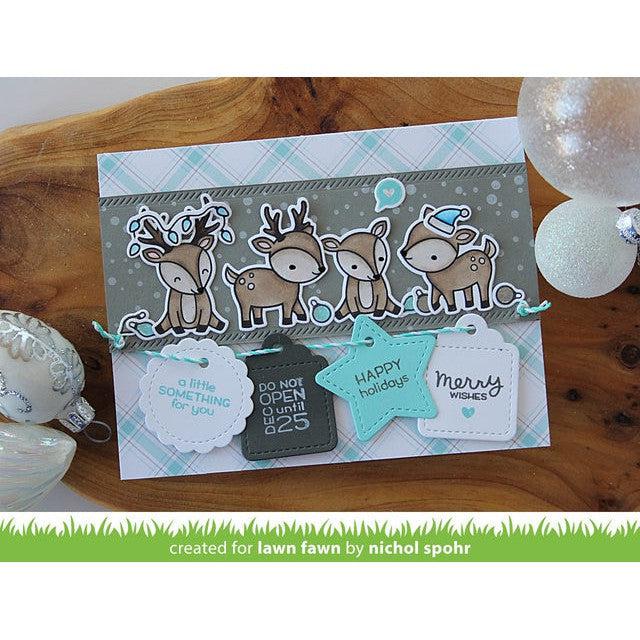 Lawn Fawn - Clear Stamps - Tiny Tag Sayings-ScrapbookPal