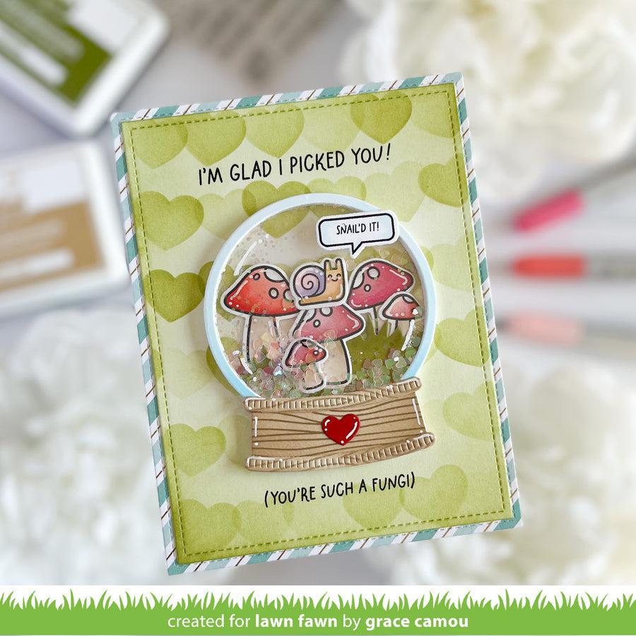 Lawn Fawn - Clear Stamps - To My Fungi-ScrapbookPal