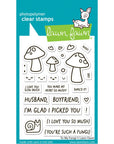 Lawn Fawn - Clear Stamps - To My Fungi-ScrapbookPal