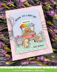 Lawn Fawn - Clear Stamps - Treat Cart Add-On: Smoothies 'N Juice-ScrapbookPal