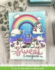 Lawn Fawn - Clear Stamps - Unicorn Picnic-ScrapbookPal