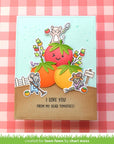 Lawn Fawn - Clear Stamps - Veggie Happy-ScrapbookPal