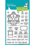 Lawn Fawn - Clear Stamps - Wheely Great Day-ScrapbookPal