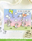 Lawn Fawn - Clear Stamps - Whoosh, Kites!-ScrapbookPal