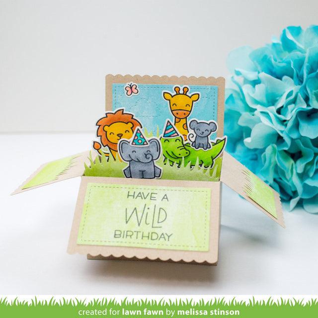 Lawn Fawn - Clear Stamps - Wild for You-ScrapbookPal