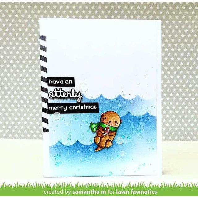 Lawn Fawn - Clear Stamps - Winter Otter-ScrapbookPal