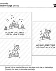 Lawn Fawn - Clear Stamps - Winter Village-ScrapbookPal