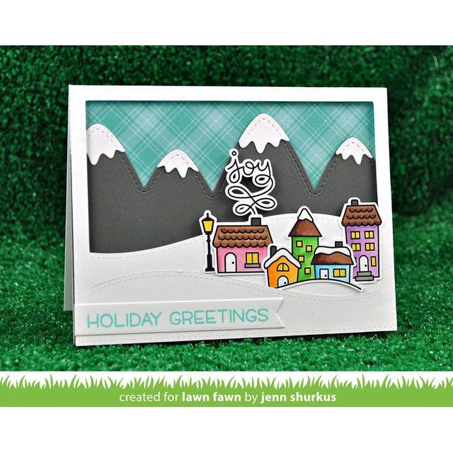 Lawn Fawn - Clear Stamps - Winter Village-ScrapbookPal