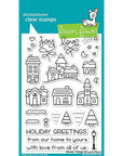 Lawn Fawn - Clear Stamps - Winter Village-ScrapbookPal