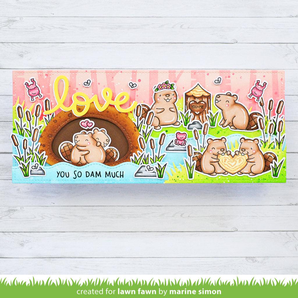 Lawn Fawn - Clear Stamps - Wood You Be Mine?-ScrapbookPal