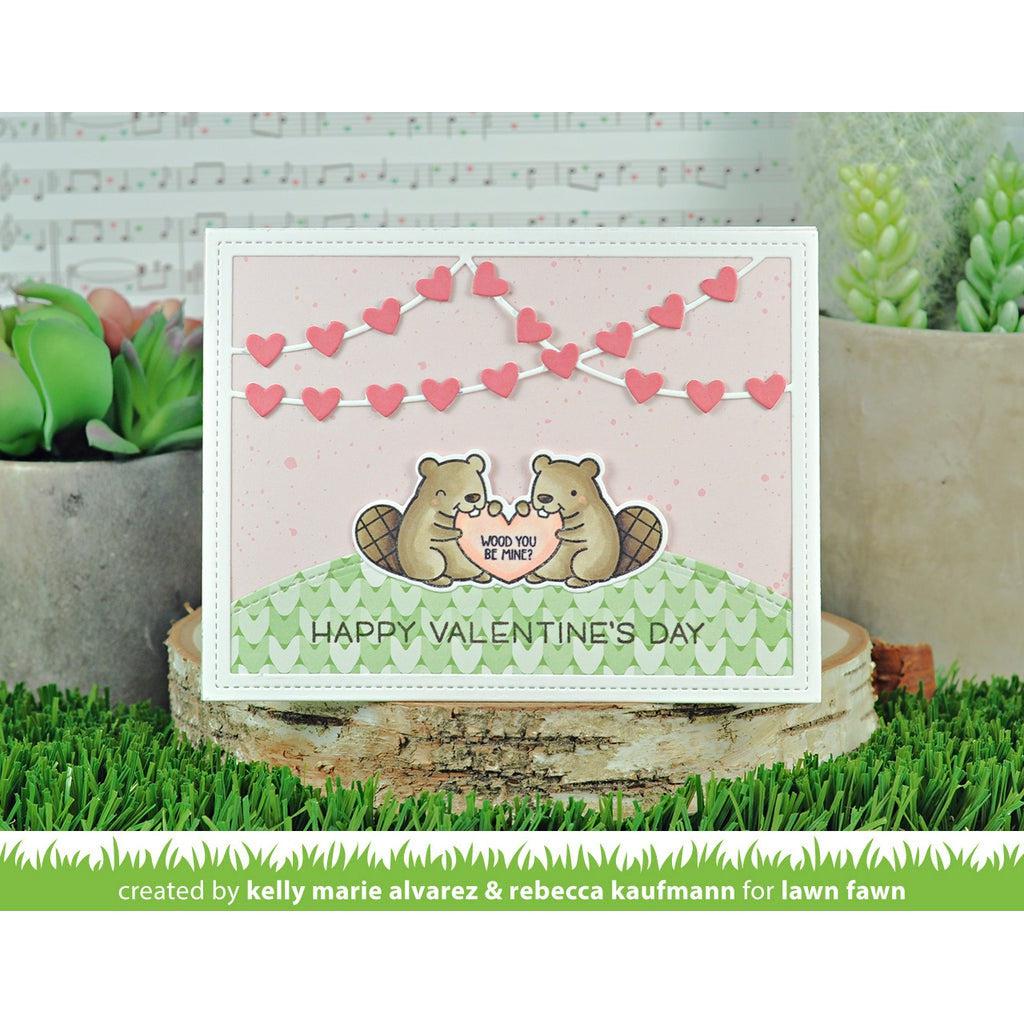 Lawn Fawn - Clear Stamps - Wood You Be Mine?-ScrapbookPal