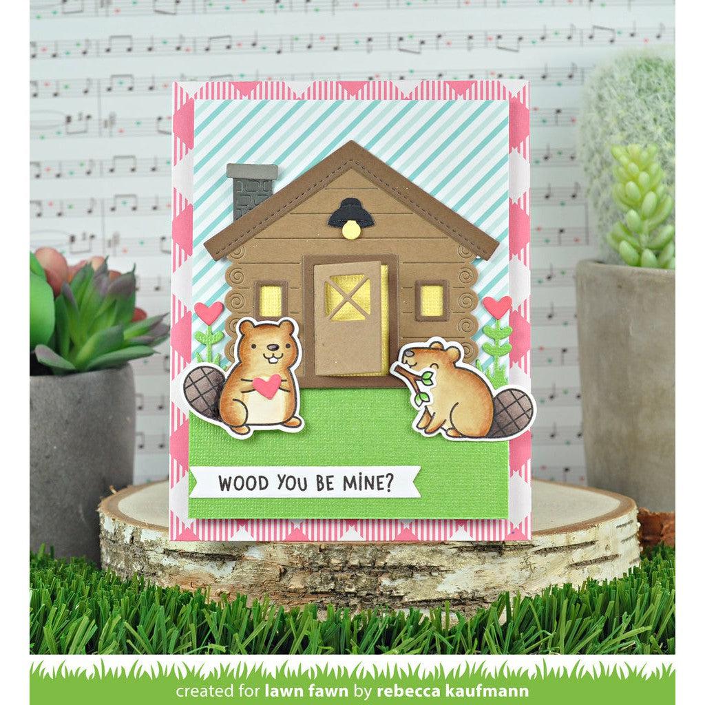 Lawn Fawn - Clear Stamps - Wood You Be Mine?-ScrapbookPal