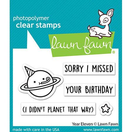 Lawn Fawn - Clear Stamps - Year Eleven-ScrapbookPal