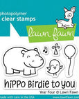 Lawn Fawn - Clear Stamps - Year Four-ScrapbookPal