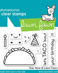 Lawn Fawn - Clear Stamps - Year Nine-ScrapbookPal